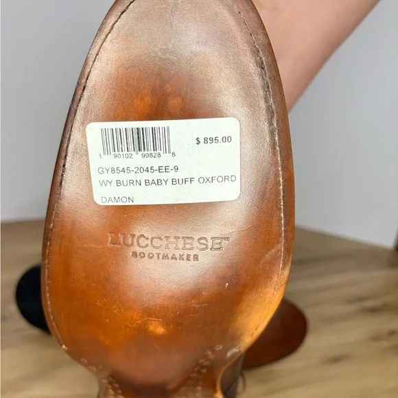 Luchesse WY Burn Baby Buff Oxford